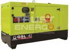 Дизельный генератор Pramac GSL 42 D В кожухе