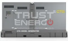 Дизельный генератор CTG 150C В кожухе с АВР