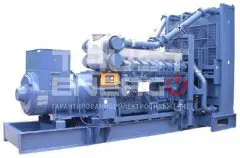 Дизельный генератор Mitsubishi MGS1000B с АВР Открытая на раме Mitsubishi S12H-PTA-S trustenergo.ru