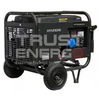 Бензиновый генератор Hyundai HY 9000SER В кожухе Hyundai  trustenergo.ru
