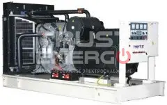 Дизельный генератор Hertz HG 676 PC Открытая на раме Perkins 2806A-E18TAG1A trustenergo.ru