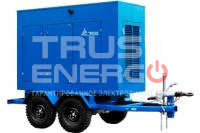 Дизельный генератор ТСС АД-100С-Т400-1РМ20 на прицепе